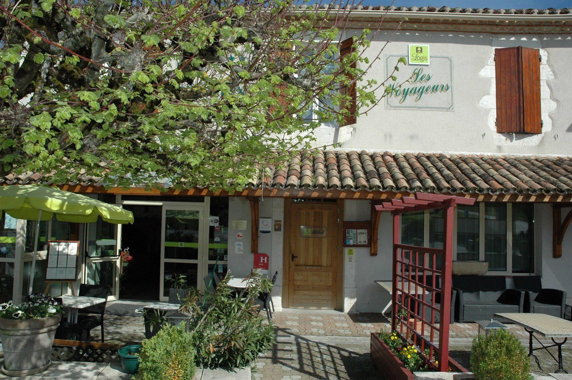 Logis Hotels - Hotel Et Restaurant Les Voyageurs Tournon-dʼAgenais Eksteriør billede
